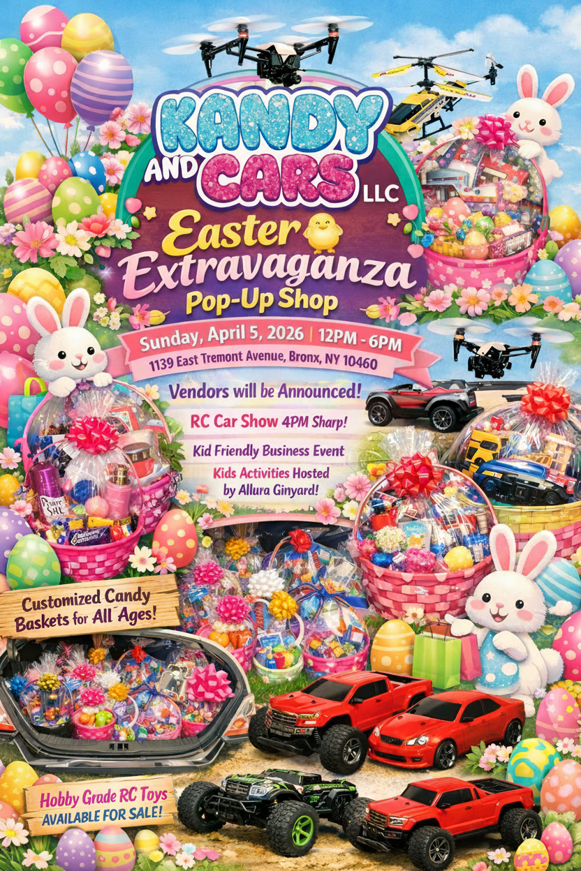 Kandy and Cars LLC Easter Extravaganza Pop-Up Shop - April 5, 2026
