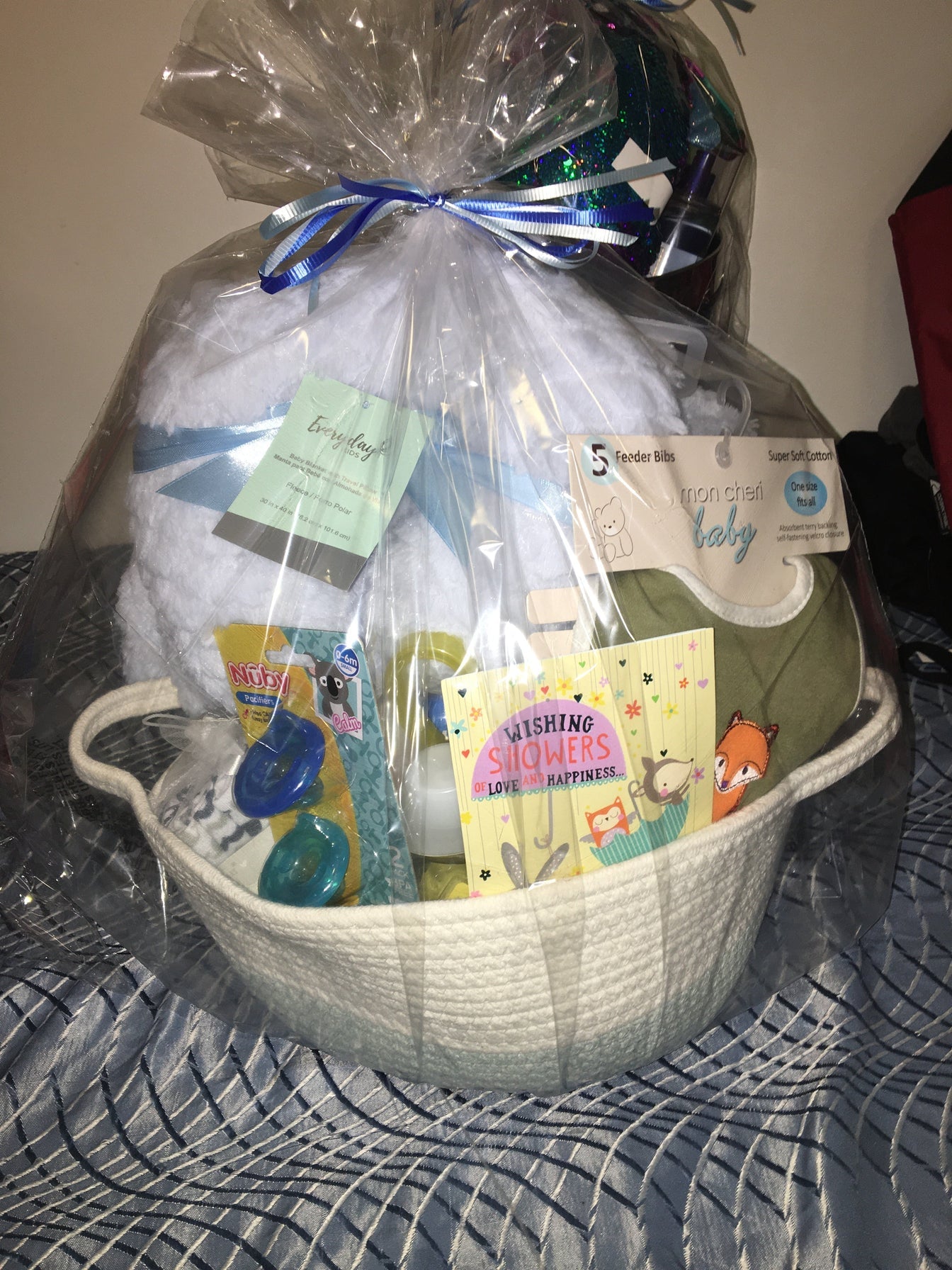 Customized Welcome Baby Baskets - Large