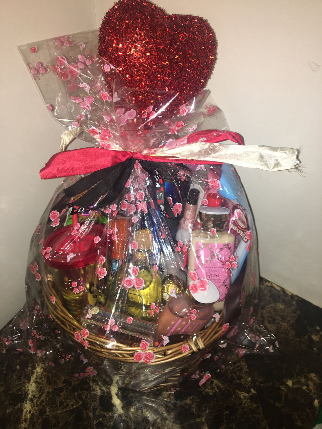 Couples therapy romantic premium gift basket for date night
