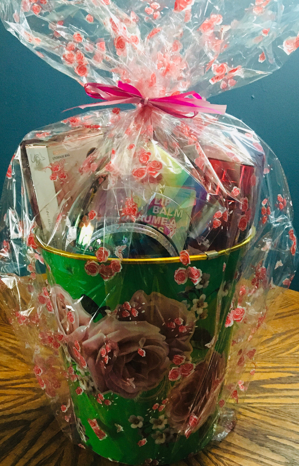 Large luxury spa and treats gift basket for women with premium self-care products