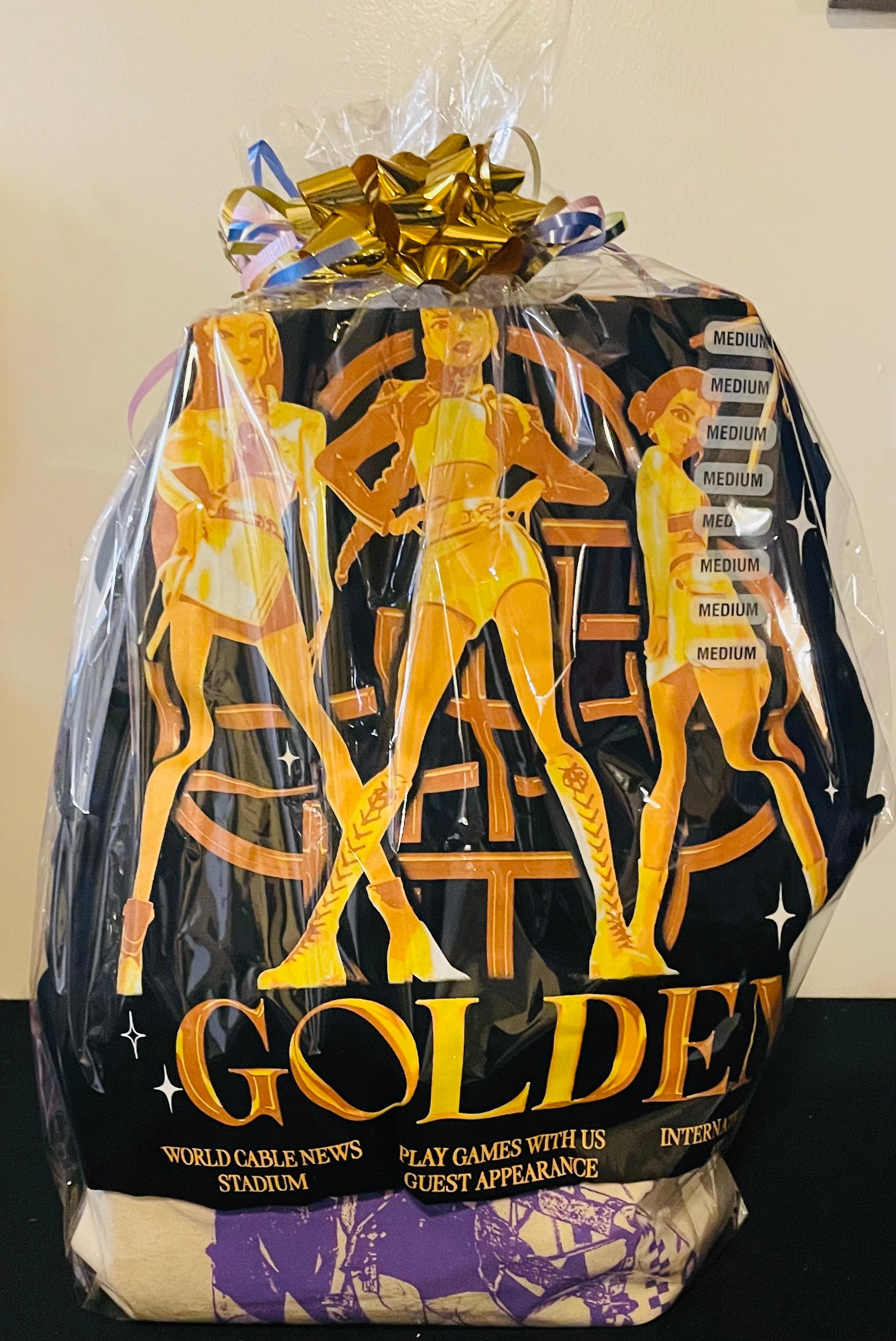 Customized medium gift basket for teenagers with fun and trendy items.