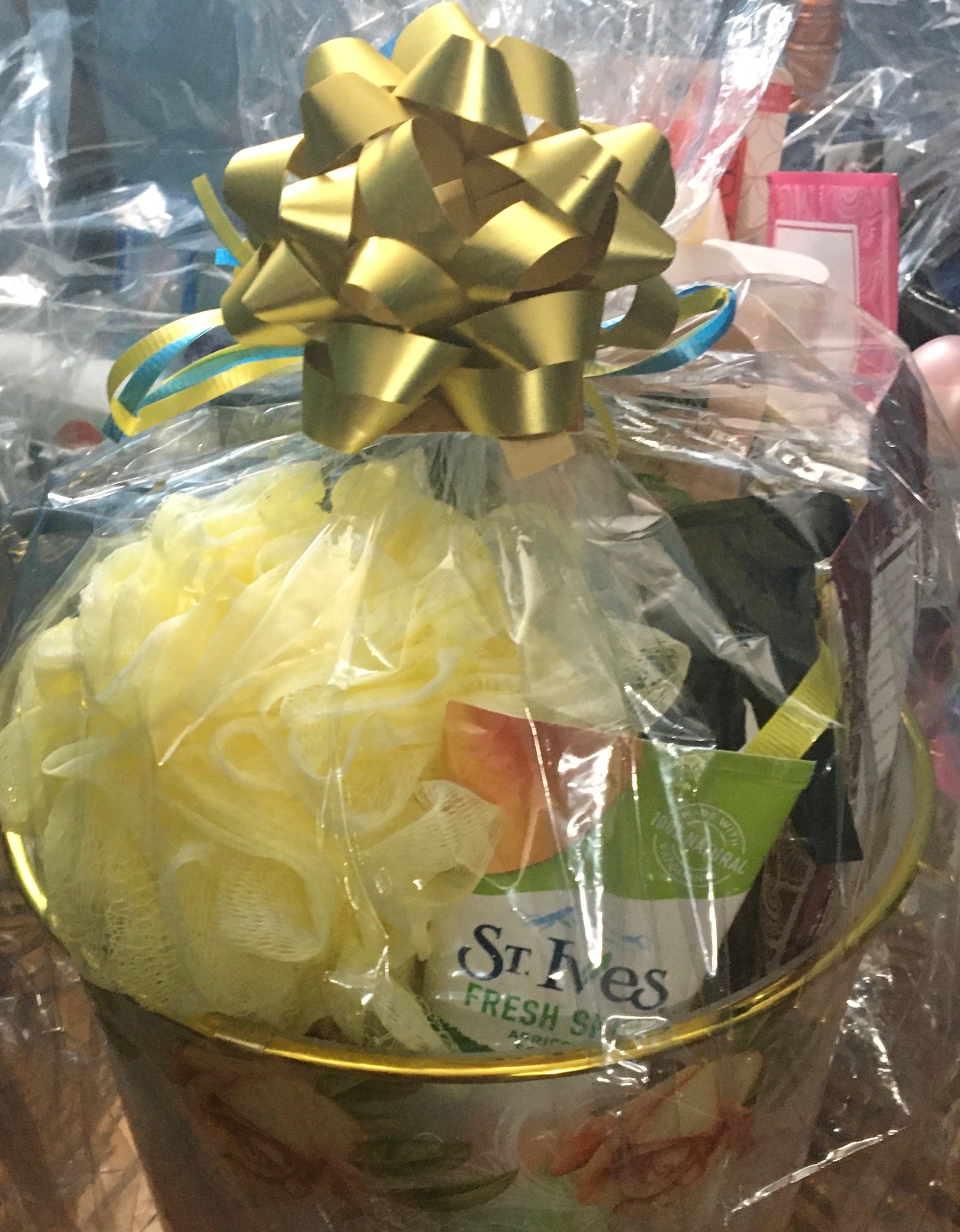 Large luxury spa and treats gift basket for women with premium self-care products