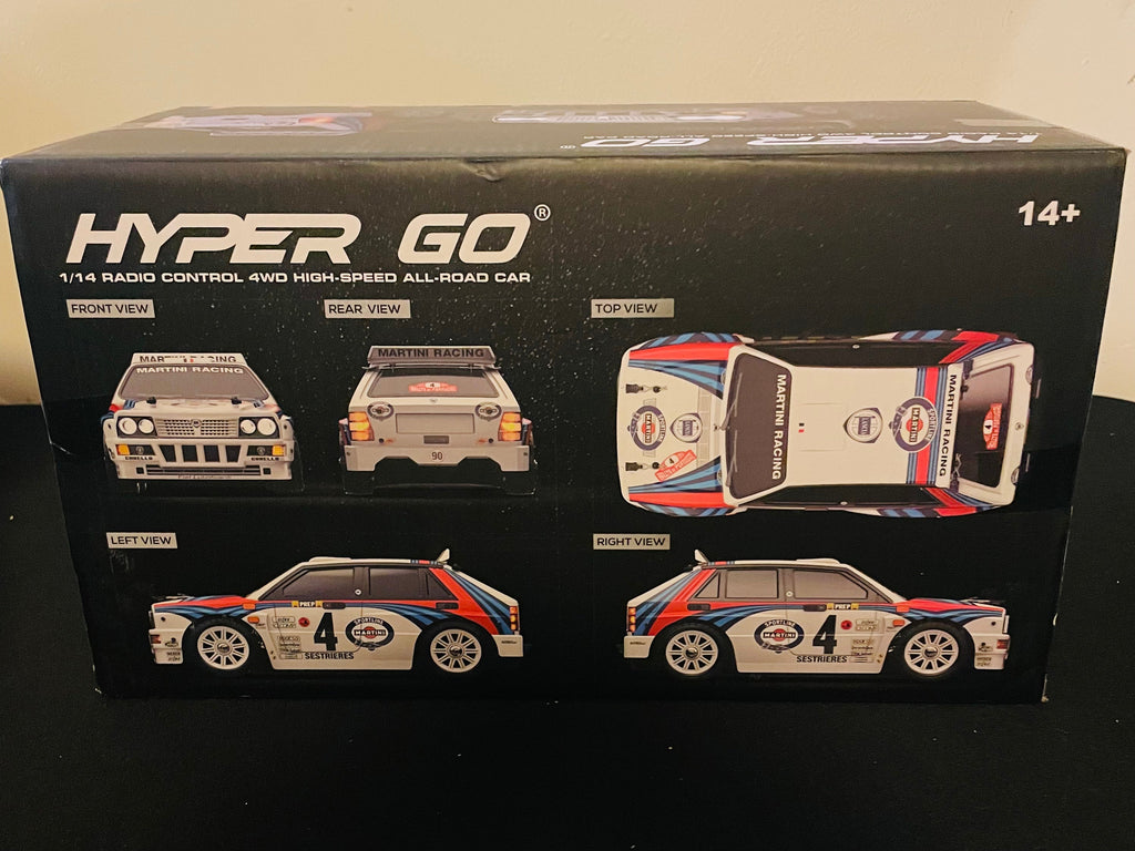 MJX RC Hyper Go 1:14 4WD high speed all-road RC car Lancia Martini edition