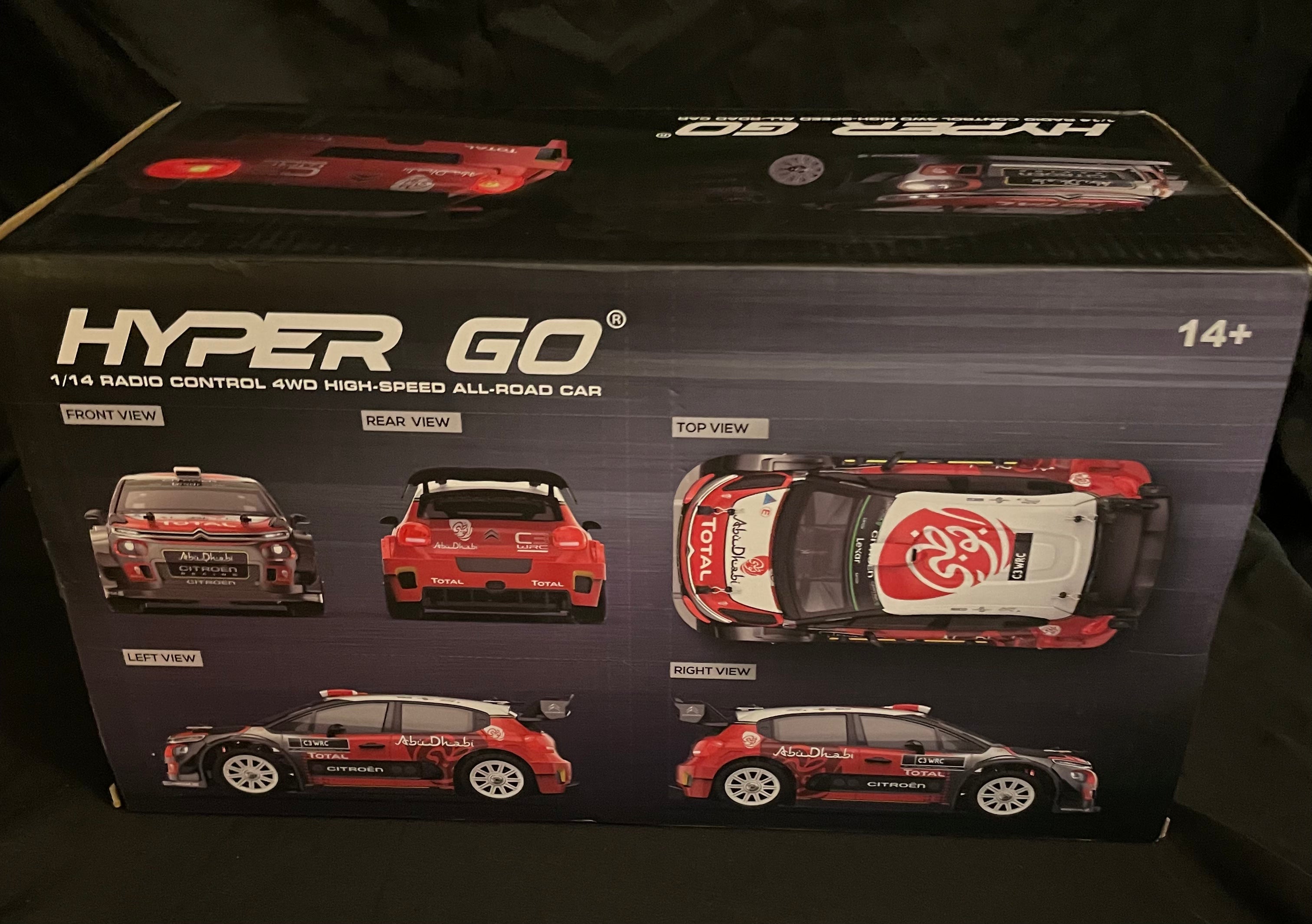MJX RC Hyper Go Citroën C3 WRC 1:14 scale radio control car